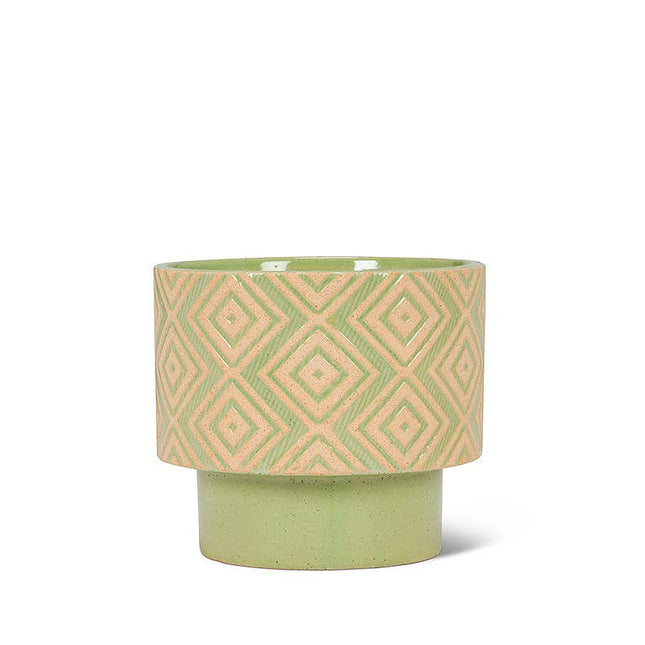 Green T-Shape Planter-5"H *PLANT INCLUDED!!