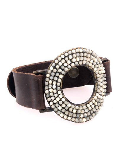 Donut Leather Bracelet
