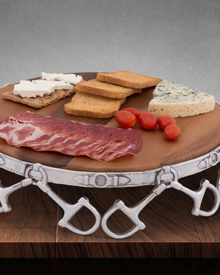 Equestrian Cheese Pedestal