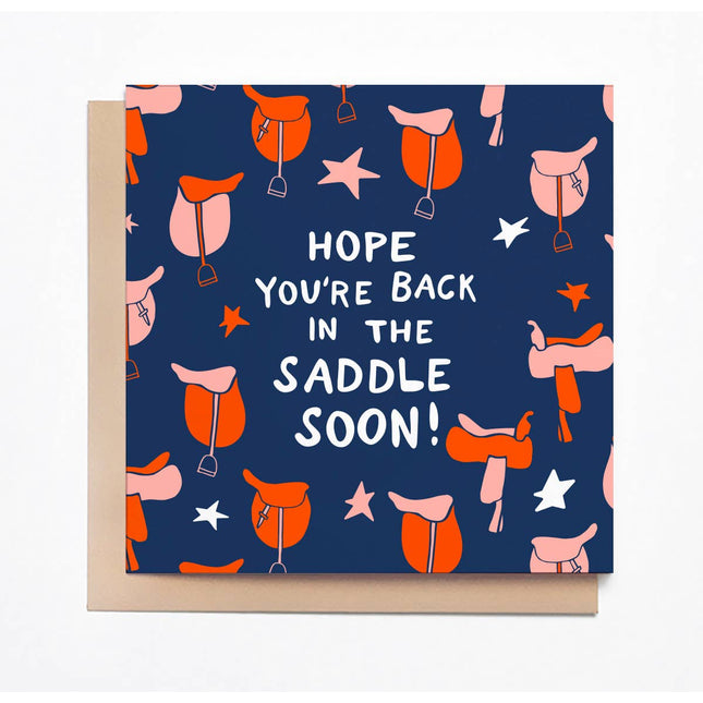 Back in the Saddle Card