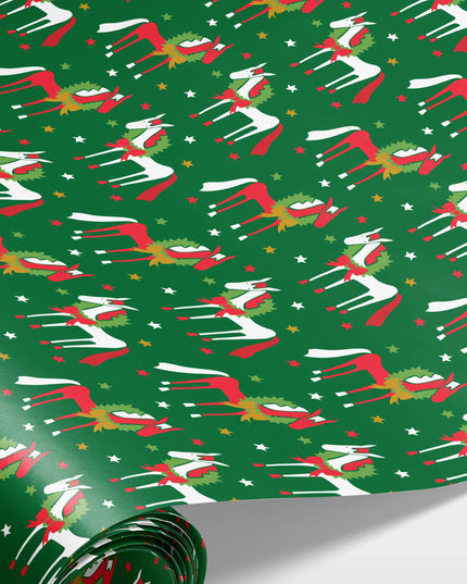 Holiday Pattern Wrapping Paper
