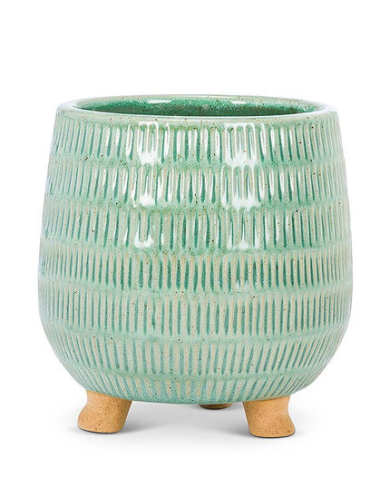 Sm Grn Belly Planter-5" H *PLANT INCLUDED!!