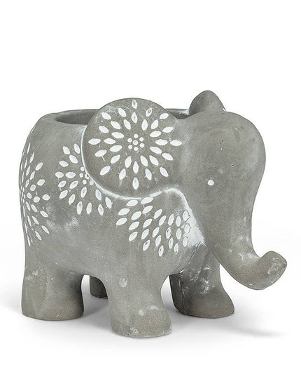Small Elephant Planter-Gray-4"*PLANT INCLUDED!!